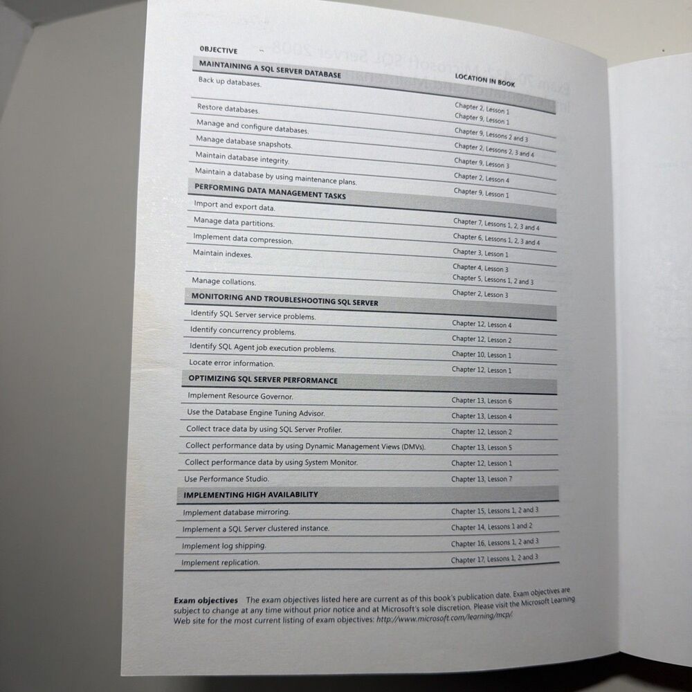 Microsoft Press Training Kit Ser.: Microsoft® SQL Server® 2008 - Implementation… - Picture 7 of 9